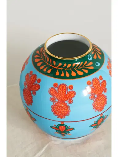 La DoubleJ Bubble Gold-plated Painted Porcelain Vase | Thumbnail 3 La DoubleJ Bubble Gold-plated Painted Porcelain Vase | Thumbnail 3