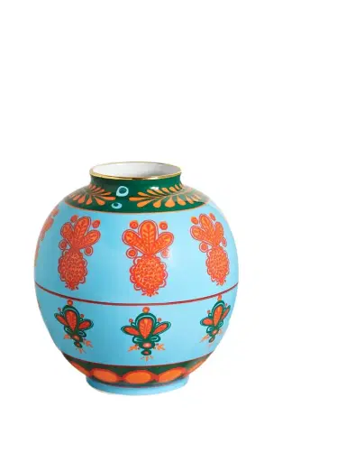 La DoubleJ Bubble Gold-plated Painted Porcelain Vase | Thumbnail 1 La DoubleJ Bubble Gold-plated Painted Porcelain Vase | Thumbnail 1