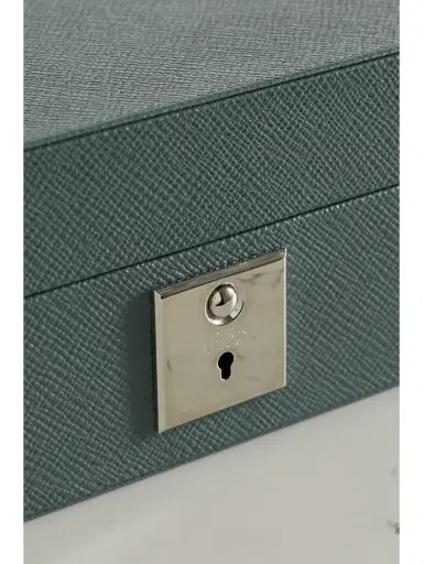 Smythson Panama Textured-leather Watch Box | Thumbnail 3 Smythson Panama Textured-leather Watch Box | Thumbnail 3