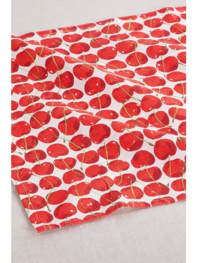 La DoubleJ Set Of Six Printed Linen Napkins | Thumbnail 3