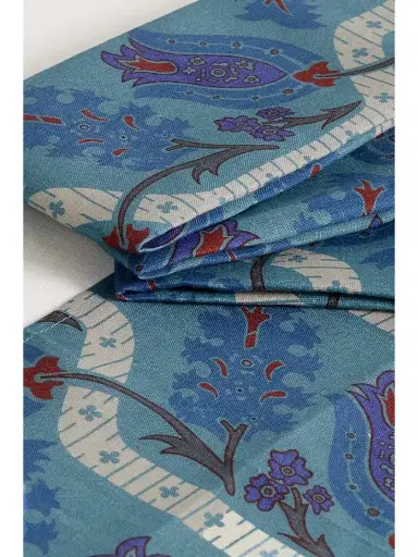 Cabana Topkapi Set Of Four Printed Linen Napkins | Thumbnail 3 Cabana Topkapi Set Of Four Printed Linen Napkins | Thumbnail 3