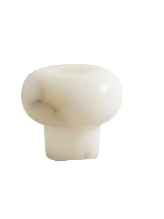 Ava Bulb Alabaster Vase