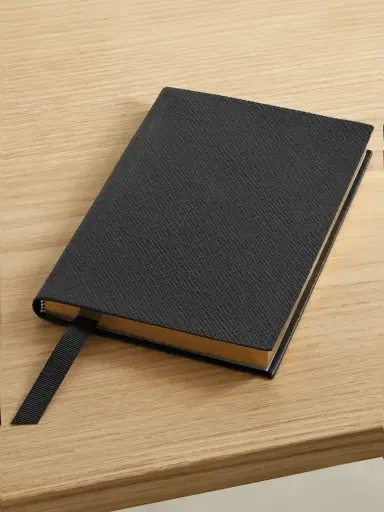 Smythson Chelsea Textured-leather Notebook | Thumbnail 1 Smythson Chelsea Textured-leather Notebook | Thumbnail 1