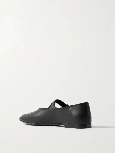 The Row Boheme Leather Mary Jane Ballet Flats | Thumbnail 3 The Row Boheme Leather Mary Jane Ballet Flats | Thumbnail 3