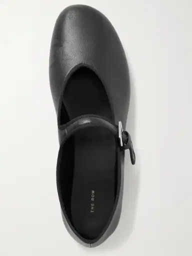 The Row Boheme Leather Mary Jane Ballet Flats | Thumbnail 5 The Row Boheme Leather Mary Jane Ballet Flats | Thumbnail 5