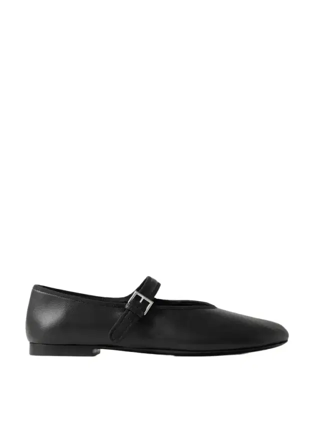 Boheme Leather Mary Jane Ballet Flats