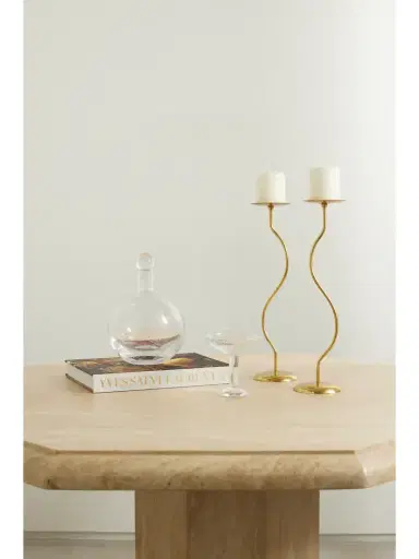 Fourth Street Dancing Duo Set Of Two Brass Candlesticks | Thumbnail 4