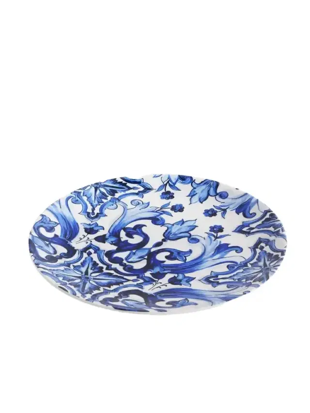 31cm Painted Porcelain Charger Plate