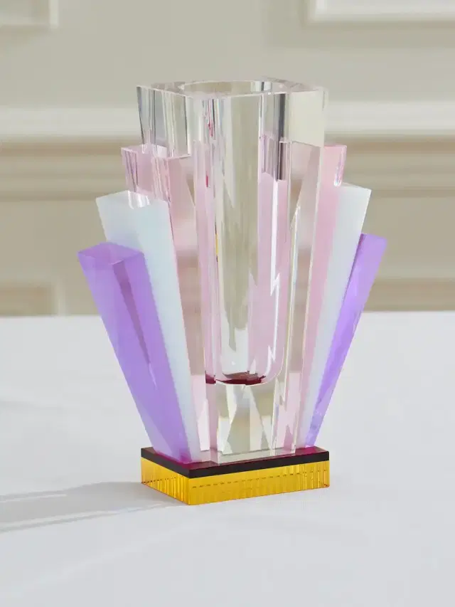 South Beach Crystal Vase