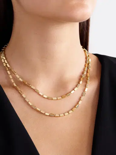 Suzanne Kalan 18-karat Gold Necklace | Thumbnail 2