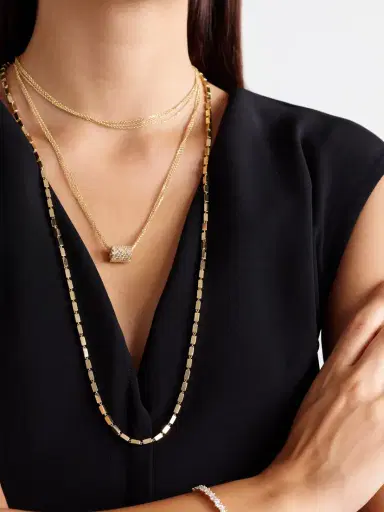 Suzanne Kalan 18-karat Gold Necklace | Thumbnail 5