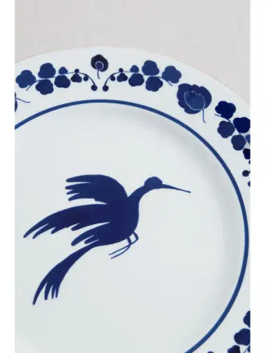 La DoubleJ 31cm Gold-plated Painted Porcelain Charger Plate | Thumbnail 3 La DoubleJ 31cm Gold-plated Painted Porcelain Charger Plate | Thumbnail 3