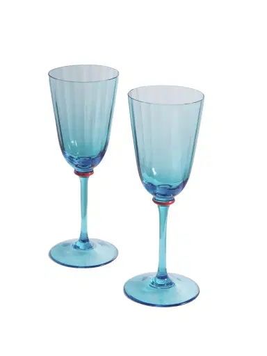 La DoubleJ Set Of Two Murano Glass Wine Glasses | Thumbnail 1