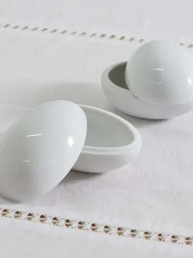 Gohar World Egg Set Of Two Porcelain Trinket Dishes | Thumbnail 3 Gohar World Egg Set Of Two Porcelain Trinket Dishes | Thumbnail 3