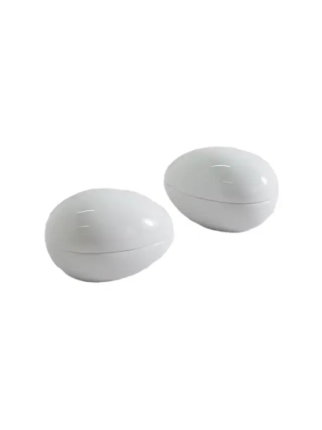 Gohar World Egg Set Of Two Porcelain Trinket Dishes