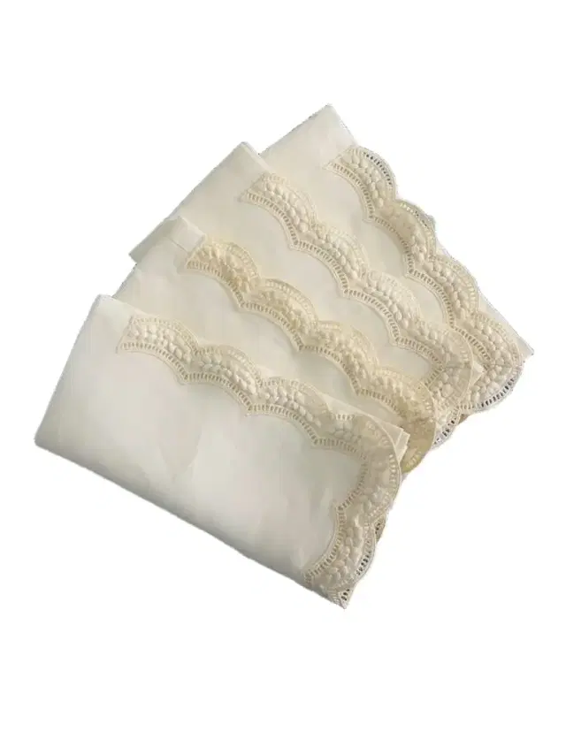 Emilia Set Of Four Embroidered Linen Napkins