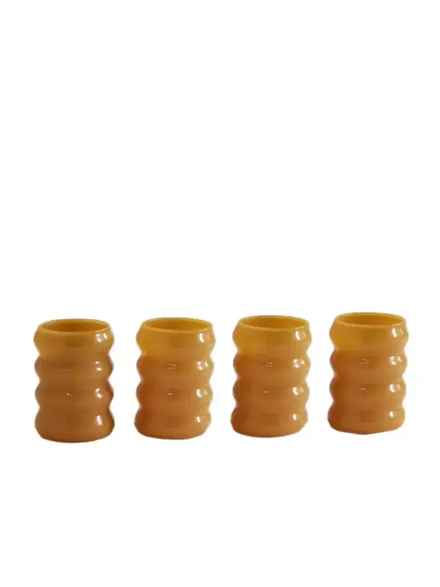 Sophie Lou Jacobsen Ripple Set Of Four Glasses
