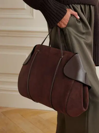 NEOUS Berenices Suede And Leather Shoulder Bag | Thumbnail 2 NEOUS Berenices Suede And Leather Shoulder Bag | Thumbnail 2