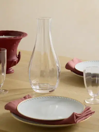L'Objet Iris Glass Wine Decanter | Thumbnail 2