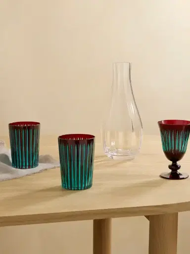 L'Objet Prism Set Of Four Highball Glasses | Thumbnail 2 L'Objet Prism Set Of Four Highball Glasses | Thumbnail 2