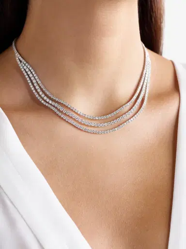 Anita Ko Hepburn 18-karat White Gold Diamond Choker | Thumbnail 2 Anita Ko Hepburn 18-karat White Gold Diamond Choker | Thumbnail 2