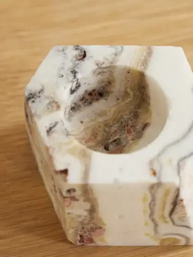 JIA JIA HOME Calcite Candleholder | Thumbnail 3 JIA JIA HOME Calcite Candleholder | Thumbnail 3