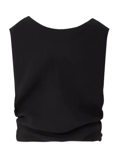 Loro Piana Cristyn Gathered Silk Crepe De Chine Top | Thumbnail 1 Loro Piana Cristyn Gathered Silk Crepe De Chine Top | Thumbnail 1
