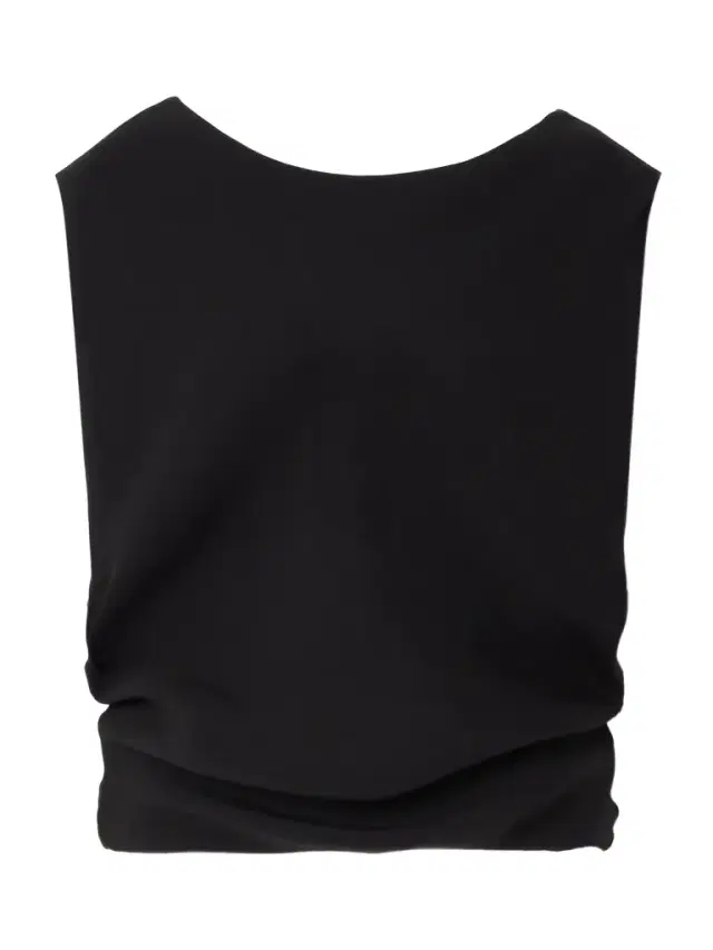 Cristyn Gathered Silk Crepe De Chine Top