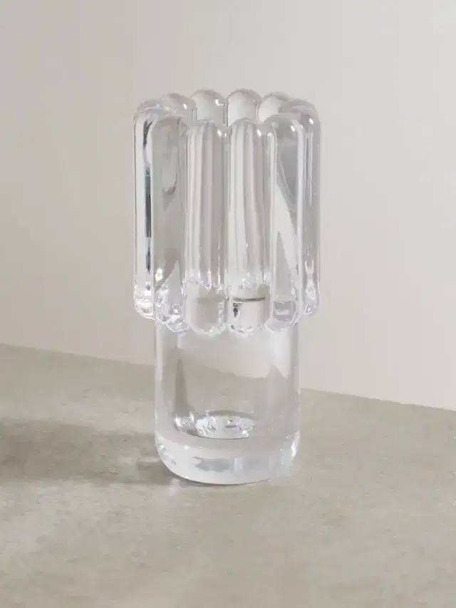 Press Medium Glass Vase