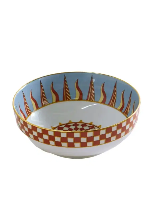 La DoubleJ Gold-plated Porcelain Serving Bowl