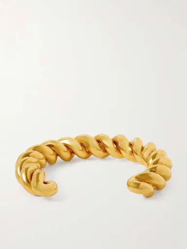 Uncommon Matters Twist Gold Vermeil Cuff | Thumbnail 3