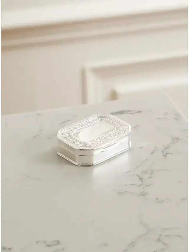 Christofle Bonbonnière Silver-plated Trinket Box