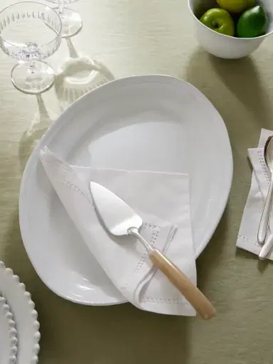 Astier De Villatte Simple Ceramic Platter | Thumbnail 2 Astier De Villatte Simple Ceramic Platter | Thumbnail 2