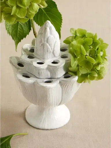 Astier De Villatte Pique Ceramic Vase | Thumbnail 4 Astier De Villatte Pique Ceramic Vase | Thumbnail 4