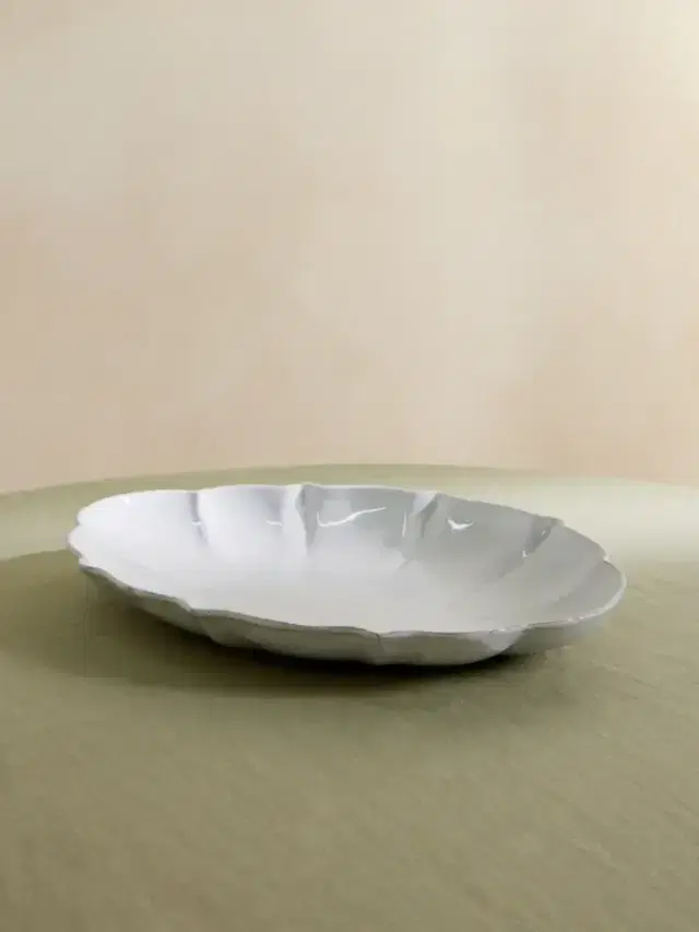 Drapé Ceramic Platter