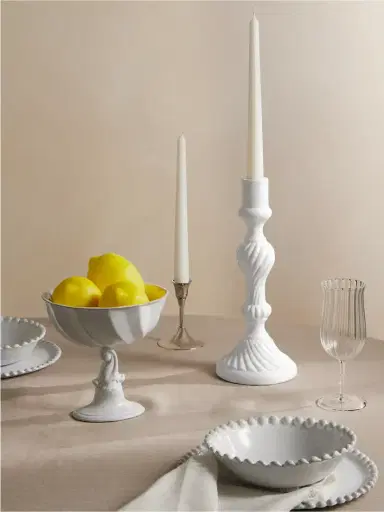 Astier De Villatte Peggy Ceramic Candlestick | Thumbnail 2