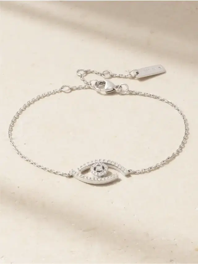 Lucky Eye 18-karat White Gold Diamond Bracelet Lucky Eye 18-karat White Gold Diamond Bracelet