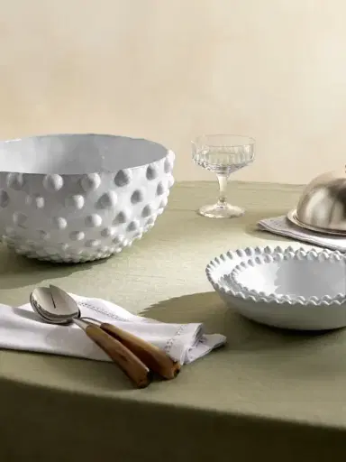 Astier De Villatte Adélaïde Large Ceramic Salad Bowl | Thumbnail 2 Astier De Villatte Adélaïde Large Ceramic Salad Bowl | Thumbnail 2