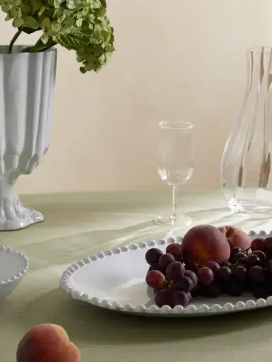 Astier De Villatte Adelaide Large Ceramic Platter | Thumbnail 2 Astier De Villatte Adelaide Large Ceramic Platter | Thumbnail 2