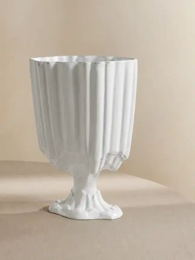Rocaille Ceramic Vase