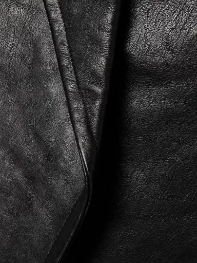 Khaite Dolores Belted Leather Jacket | Thumbnail 4 Khaite Dolores Belted Leather Jacket | Thumbnail 4