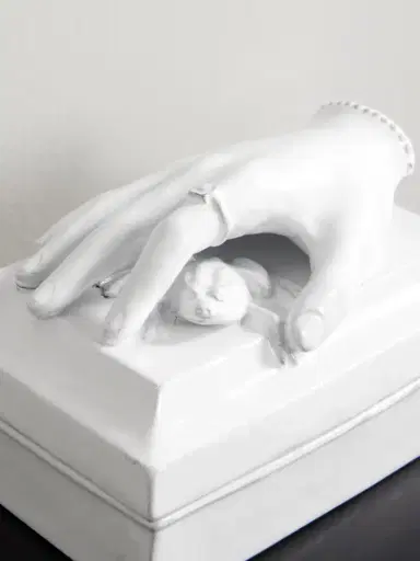 Astier De Villatte + Serena Carone Mon Prince Ceramic Jewelry Box | Thumbnail 3