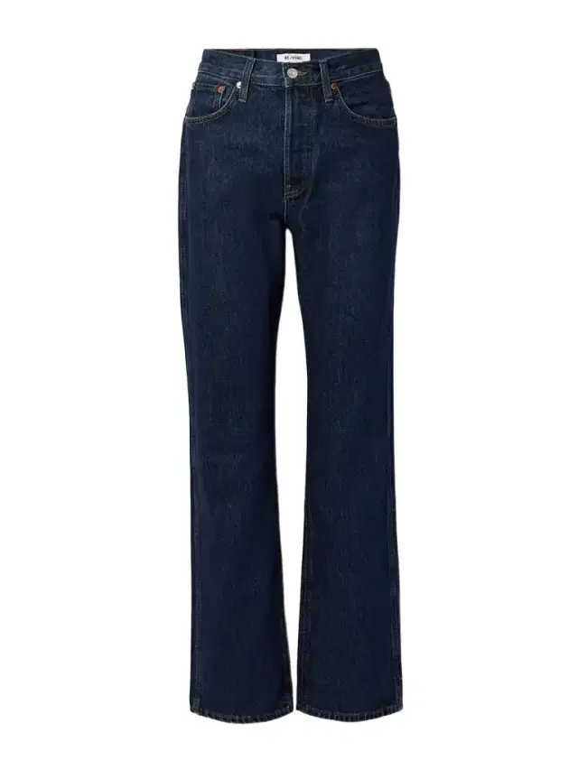 90s Loose High-rise Straight-leg Jeans