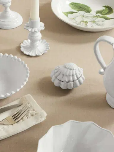Astier De Villatte Coquillage Ceramic Box | Thumbnail 2 Astier De Villatte Coquillage Ceramic Box | Thumbnail 2