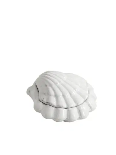 Astier De Villatte Coquillage Ceramic Box | Thumbnail 1 Astier De Villatte Coquillage Ceramic Box | Thumbnail 1