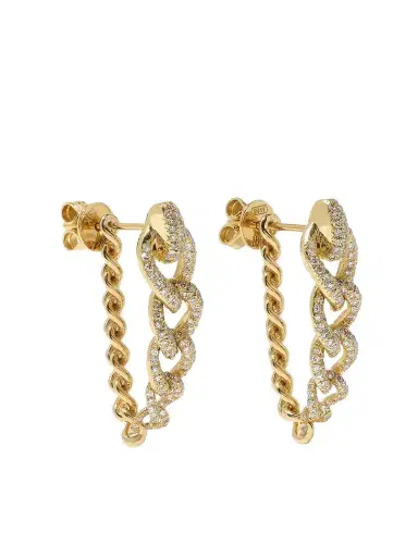 SHAY Convertible 18-karat Gold Diamond Earrings | Thumbnail 1 SHAY Convertible 18-karat Gold Diamond Earrings | Thumbnail 1