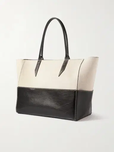 Métier Incognito 36 Linen And Leather Tote | Thumbnail 3