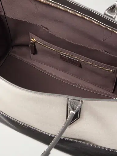 Métier Incognito 36 Linen And Leather Tote | Thumbnail 5