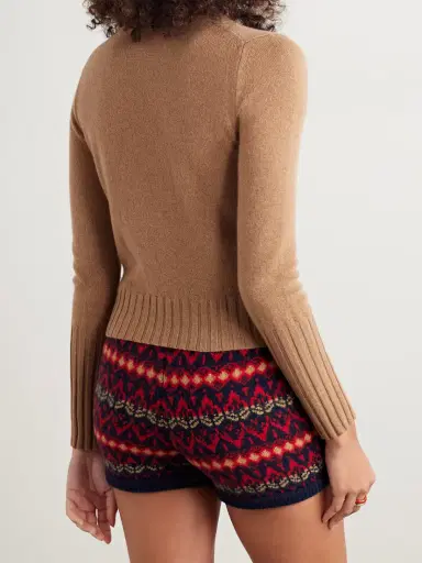 Guest In Residence Shrunken Cashmere Sweater | Thumbnail 4