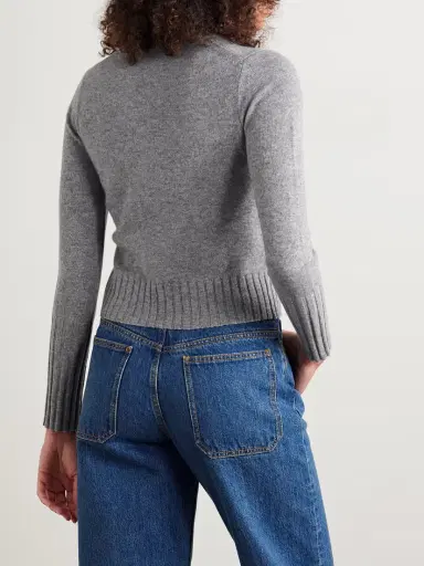 Guest In Residence Shrunken Cashmere Sweater | Thumbnail 3 Guest In Residence Shrunken Cashmere Sweater | Thumbnail 3